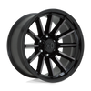 XD XD855 LUXE 17X9 GLOSS BLACK MACHINED WITH GRAY TINT 6X5.5 - XD85579068418