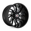 XD XD858 TENSION 20X10 GLOSS BLACK MILLED 5X5.0 - XD85821050318N XD XD858 TENSION 20X10 GLOSS BLACK MILLED 5X5.0 - XD85821050318N