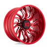 XD XD858 TENSION 22X10 CANDY RED MILLED 8X170 - XD85822087918N XD XD858 TENSION 22X10 CANDY RED MILLED 8X170 - XD85822087918N