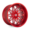 XD XD859 GUNNER 22X10 CANDY RED MILLED 5X5.0/5.5 - XD85922035918N XD XD859 GUNNER 22X10 CANDY RED MILLED 5X5.0/5.5 - XD85922035918N