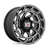 XD XD860 ONSLAUGHT 20X10 GLOSS BLACK MILLED 8X6.5 - XD86021080318N XD XD860 ONSLAUGHT 20X10 GLOSS BLACK MILLED 8X6.5 - XD86021080318N