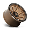 XD XD863 20X12 MATTE BRONZE WITH BLACK LIP 5X5.0 - XD86321250644N XD XD863 20X12 MATTE BRONZE WITH BLACK LIP 5X5.0 - XD86321250644N