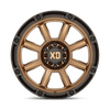 XD XD863 20X12 MATTE BRONZE WITH BLACK LIP 5X5.0 - XD86321250644N XD XD863 20X12 MATTE BRONZE WITH BLACK LIP 5X5.0 - XD86321250644N