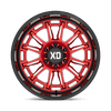 XD XD865 PHOENIX 20X9 CANDY RED MILLED WITH BLACK LIP 5X5.0 - XD86529050918 XD XD865 PHOENIX 20X9 CANDY RED MILLED WITH BLACK LIP 5X5.0 - XD86529050918
