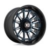 XD XD865 PHOENIX 20X9 METALLIC BLUE MILLED WITH BLACK LIP 6X5.5 - XD865290689A00 XD XD865 PHOENIX 20X9 METALLIC BLUE MILLED WITH BLACK LIP 6X5.5 - XD865290689A00
