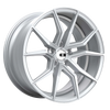 XO VERONA 22X9 MATTE SILVER 5X120 - 2290VER205120S72