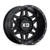 XD Powersports XS128 MACHETE 14X7 SATIN BLACK 4X115 - XS12847047735