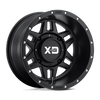 XD Powersports XS128 MACHETE 14X7 SATIN BLACK 4X137 - XS12847048710