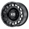XD Powersports XS129 HOLESHOT 14X7 SATIN BLACK 4X137 - XS12947048710