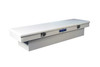 63in. Crossover Single Lid White Steel Truck Tool Box for Mid-Size Trucks 73210170