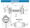 SI 8000 Hydraulic Winch S100431