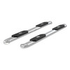 4 Polished Stainless Oval Side Bars, Select Toyota Tundra S222006-2