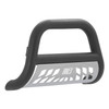 4" Bull Bar with Skid, Black Textured TB45-3012