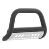 4" Bull Bar with Skid, Black Textured TB45-4013