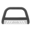 4" Bull Bar with Skid, Black Textured TB45-4013