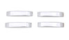Chrome Door Lever Covers-4dr 685402