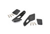 20-inch Single or Dual Row LED Light Bar Hood Mounting Brackets (Jeep TJ / LJ) 70210