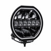 Blackout Series Lights- 9" Maxline LED Hi/Low Beam W/Multi Daytime Running Light 751440911CRS