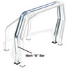 Rear Main B Bed Bar - Stainless 93002PS