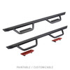 Dominator Xtreme D2 SideSteps - Complete Kit: SideStep + Brackets D224235T