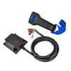12,000lb Winch 12 VDC, 3/8 in x 80 ft. synthetic rope, ergo handheld remote ctrl 1712201