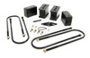 ReadyLift 4.0" Rear Spacer Kit 26-19400 - complete kit with lift blocks, U-bolts, brake line brackets, and hardware