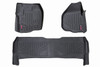 Heavy Duty Floor Mats - Front & Rear Combo (Crew Cab Models w/ Raised Pedal) M-51213