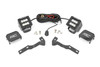 LED Light Kit | Ditch Mount | 2 Black Pair | Flood | Toyota Tacoma (16-23) 71081