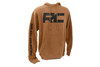 Rough Country Hoodie RC Topographical Sleeve Saddle Size SM 94095SM
