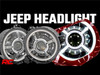 Jeep 9-Inch LED Projection Headlights (Wrangler JL/JLU, Gladiator JT) RCH5100