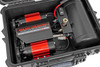 Portable Twin Motor Air Compressor w/Carry Case RS208