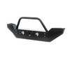 JEEP HORIZON BULLNOSE FRONT BUMPER; MATTE BLACK FINISH BHJ071BMR