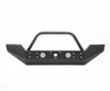 JEEP HORIZON BULLNOSE FRONT BUMPER; MATTE BLACK FINISH BHJ071BMR