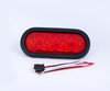 6in. LED Red Oval Light (EA) LEDLIGHTRED