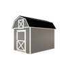 8x12 Lofted Barn with LP Smart Siding and Metal Roof - 800 L