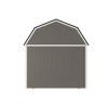 10x10 Lofted Barn with LP Smart Siding and Metal Roof - 806 L