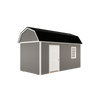 8x16 Lofted Barn with LP Smart Siding and Metal Roof - 809 L