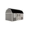 10x16 Lofted Barn with LP Smart Siding and Metal Roof - 810 C
