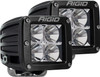 RIGID D-Series PRO LED Light, Flood Optic, Surface Mount, Pair