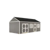 12x24 Lofted Utlity Handyman with LP Smart Siding and Shingle Roof - 812 C