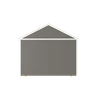12x24 Lofted Utlity Handyman with LP Smart Siding and Shingle Roof - 812 C
