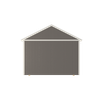12x24 Lofted Utlity Handyman with LP Smart Siding and Shingle Roof - 812 L