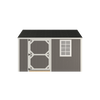 8x12 Tool Shed with LP Smart Siding and Shingle Roof - 804 C