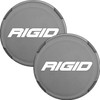 RIGID Light Cover For 360-Series 6 Inch LED Lights, Smoke, Pair