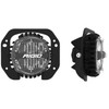 RIGID 2018-2021 Jeep Rubicon/Gladiator Fog Mounts, Includes 1 Pair 360-Series SAE 4 Inch White