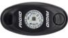 RIGID A-Series LED Light, Low Power, Red, Black Housing, Single