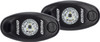 RIGID A-Series LED Light, High Power, Warm White, Black Housing, Pair