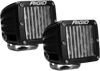 RIGID D-Series DOT/SAE J583 White LED Fog Light, Surface Mount, Pair