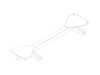 Tow Bar Base Plate, Ford F150 2Wd BX2124