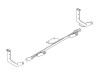 Tow Bar Base Plate, Ford Escort  E13 BX2126